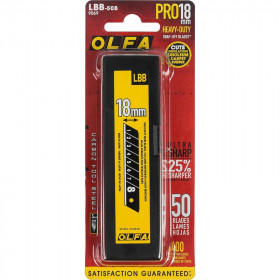 Сменные сегментированные лезвия OLFA BLACK MAX OL-LBB