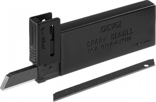 Сменные сегментированные лезвия OLFA BLACK MAX OL-ABB-50B Сменные сегментированные лезвия OLFA BLACK MAX OL-ABB-50B