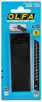 Сменные сегментированные лезвия OLFA BLACK MAX OL-ABB-10B